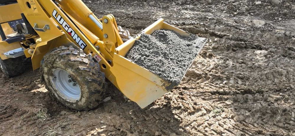 ładowarka E188 2T DMC, łyzka +widły, zamiana