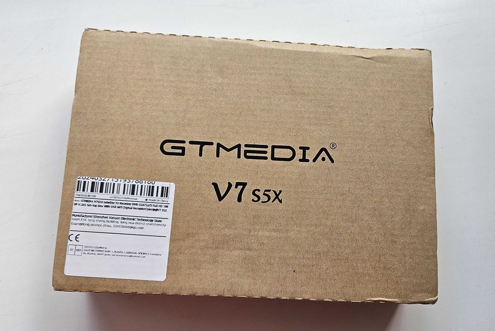Спутниковый ресивер GTMEDIA V7S5X (Full HD, H.265, IPTV)