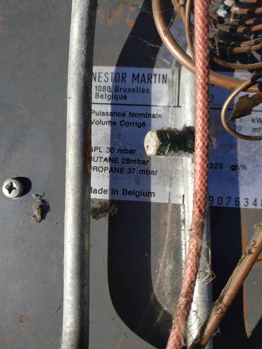 Piecyk ogrzewanie na gaz Electrolux 3,5 kW , na kemping, działke