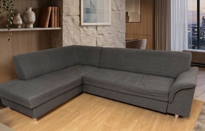 Narożnik z funkcją spania łóżko sofa kanapa