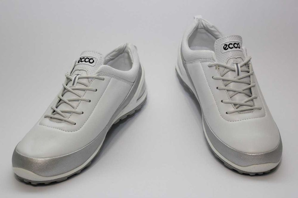 Кросівки чоловічі білі еко шкіра 41-44 розмірів в стилі  Ecco Biom