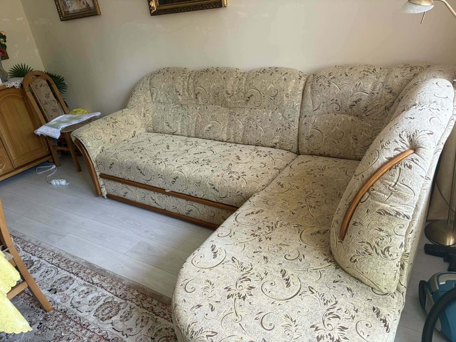 Narożnik z funkcją spania