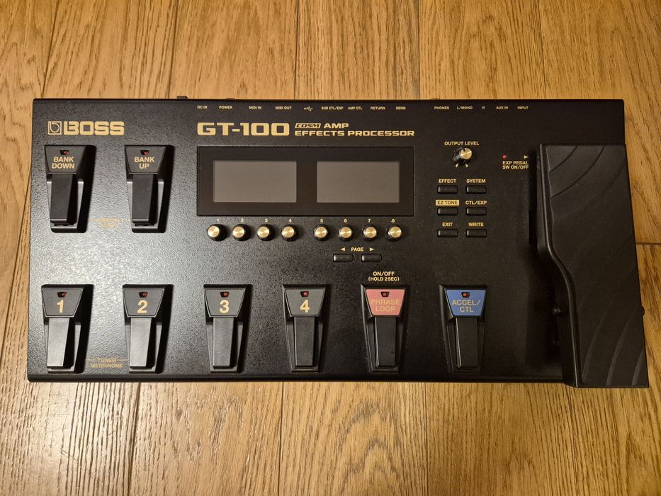 ギター BOSS GT100 BOSS GT-100 - MULTIEFEKT GITAROWY - Riff.net.pl