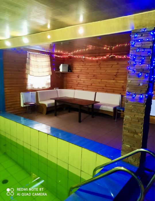 Сдам дом на берегу реки, собственный пляж, баня. Доброполье