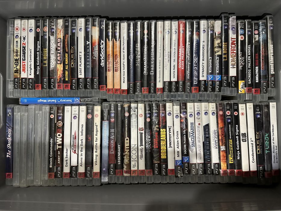 Super gry Ps3 Hity move dla dzieci 18+ lego rayman minecraft fifa F1