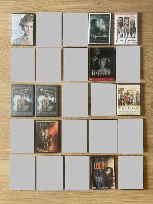 Coleção DVD’s NOVOS originais a estrear.