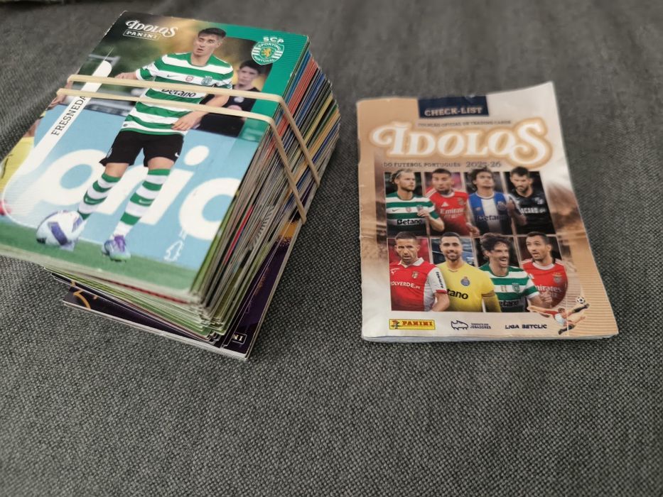 Cartas ídolos futebol português 2025-26