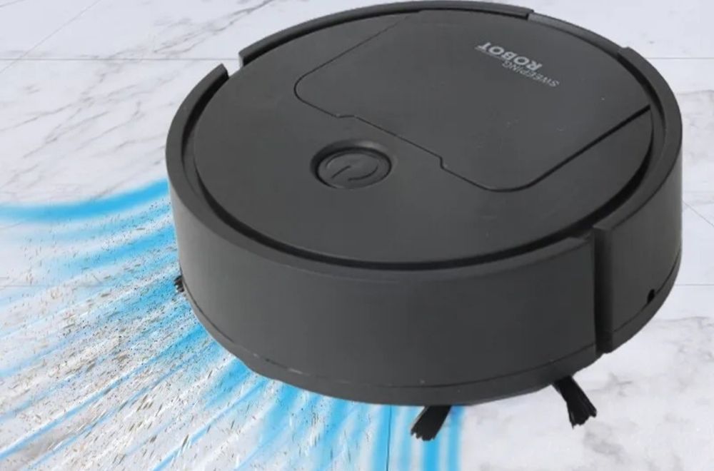 Robô aspirador que limpa a casa