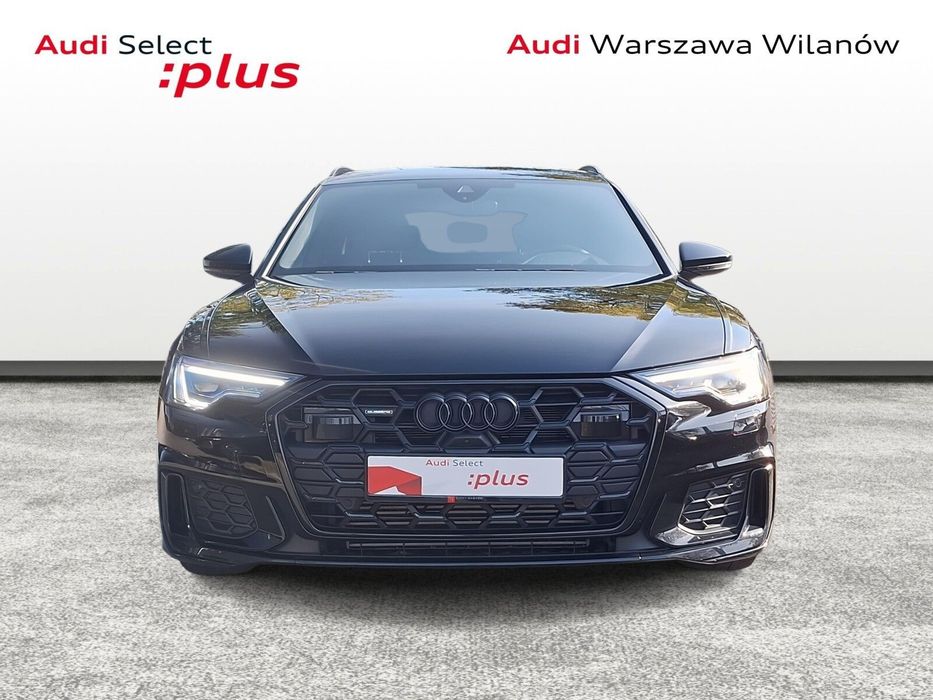 Audi A6 Avant Matrix Sline Kam. 360 Hak Sound system Czerń Head up ACC Ambiente