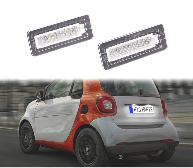 LUZ DE MATRICULA LED PARA SMART FORTWO