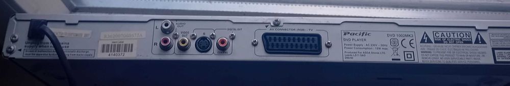 DVD Pacific - compact disk player