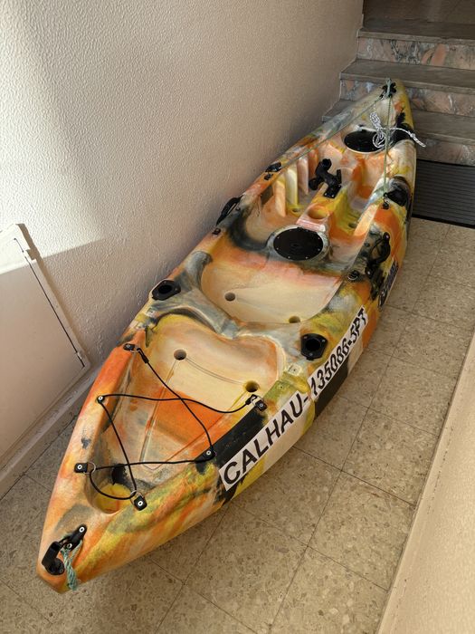 Kayak de pesca completo