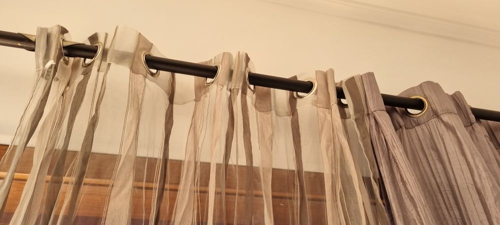 4 Cortinas para sala