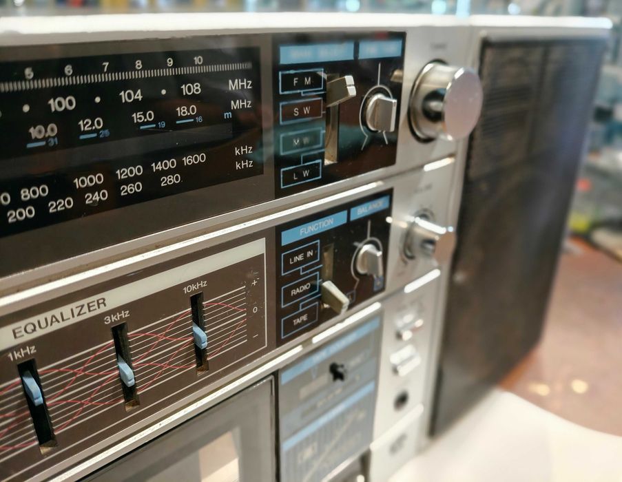 Boombox / Ghettoblaster SANYO C30 | Stan BDB | Wszystko sprawne | OKAZJA!
