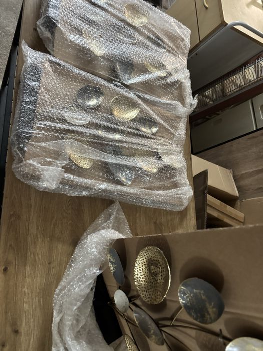 Decoração metalica