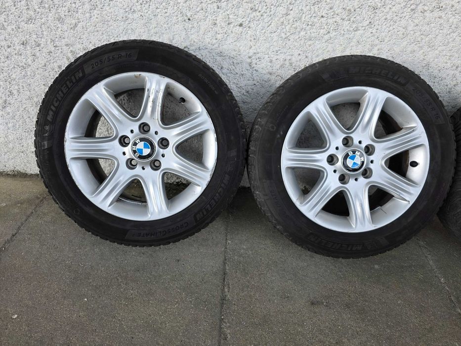 Jantes originais BMW 16" 5x120 com Pneus 205.55.16