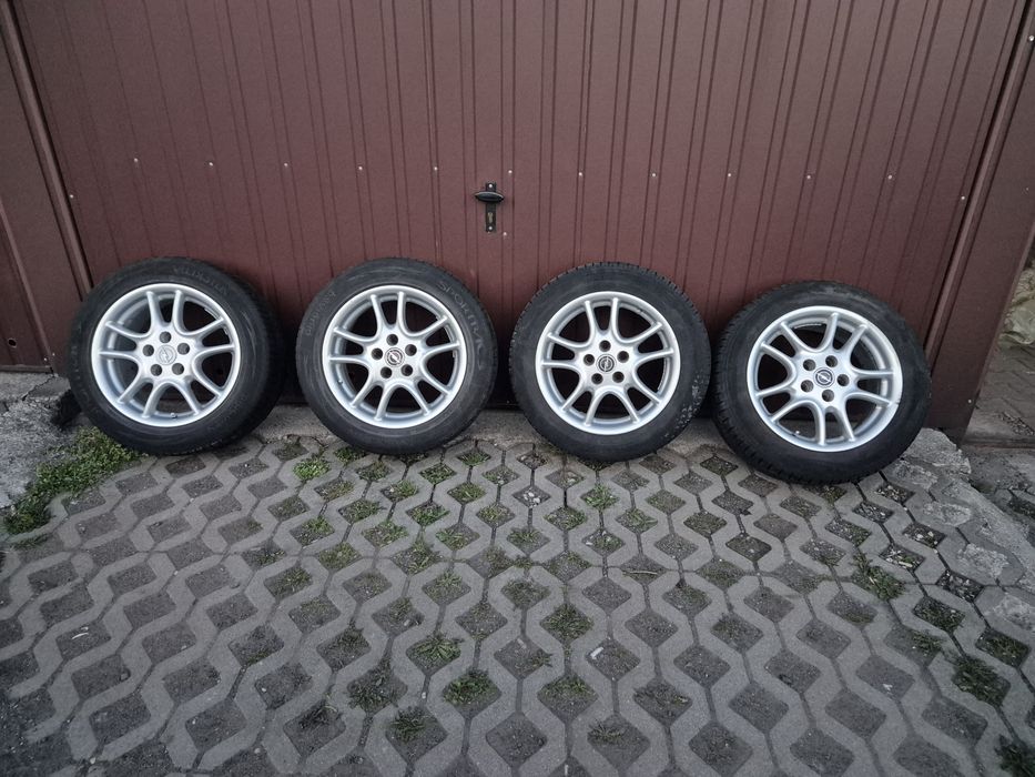 koła z oponami letnimi na 2 sezony Zafira B