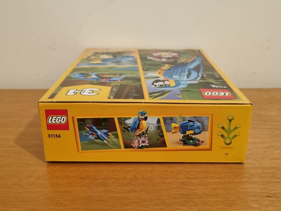 Lego Creator 3-in-1 31136 - Papagaio Exótico [novo]
