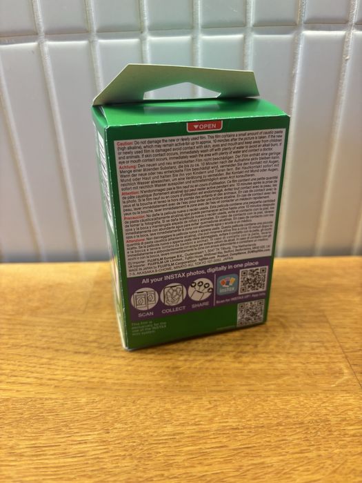 Instax mini wklady 1 opakowanie 20 szt