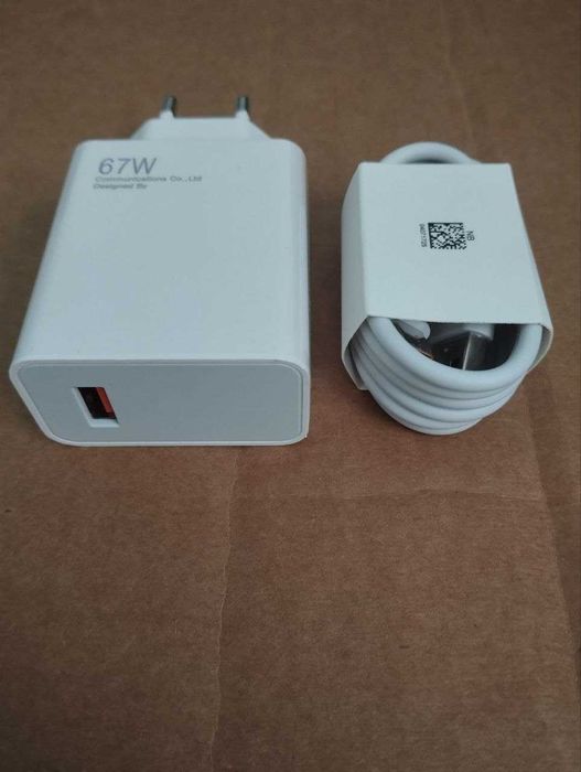 Zestaw: Ładowarka 67W + kabel USB-C