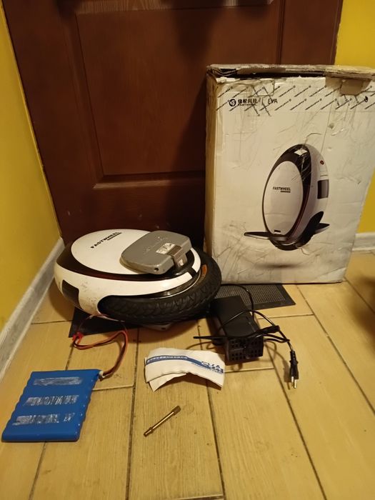 Elektryczny monocykl Fastwheel EVA Classic, nowa bateria ! Hulajnoga ...