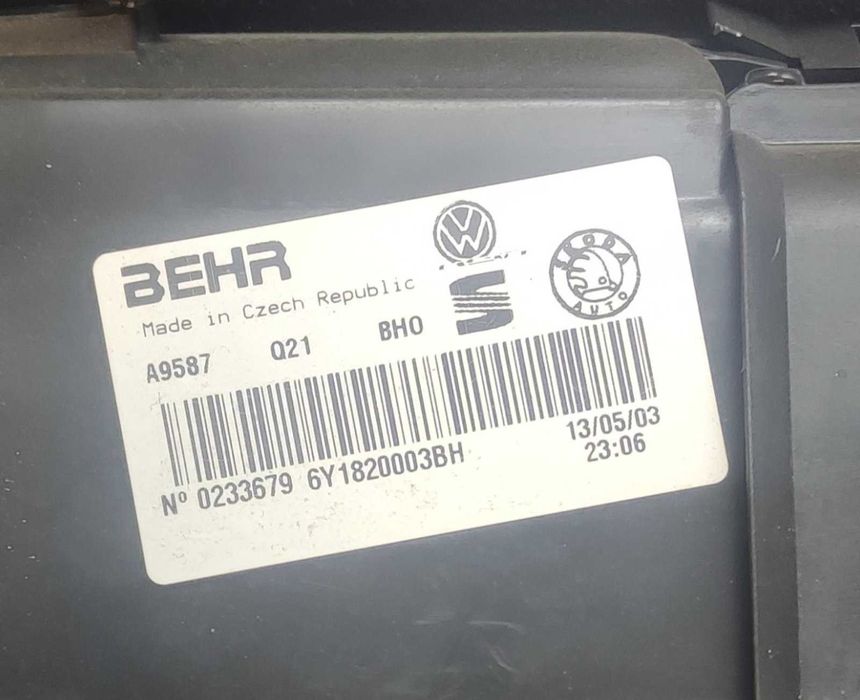 Корпус печки с кондиционером Skoda Fabia 6Y1820003BH
