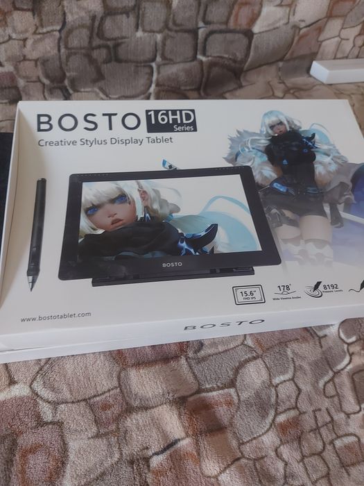 Bosto 16HD графічний планшет з пером