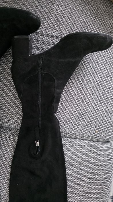 Zara muszkieterki kozaki długie uda 40 /26 cm/