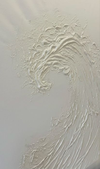 3D картина маслом «хвиля» 120х80см