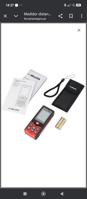 Medidor laser bellota 50Metros