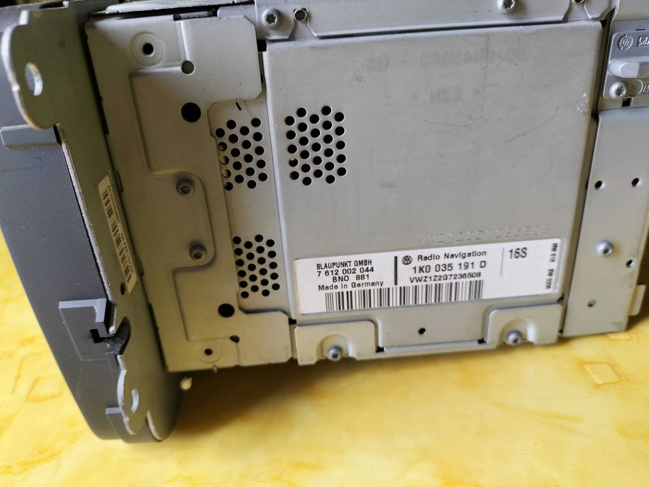 Radio/Navi Vw Golf Passat Eos Touran 1K0.035.191D