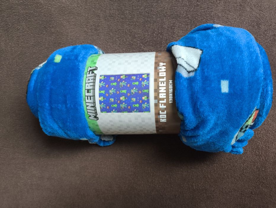 Kocyk Minecraft 130cm x 160cm