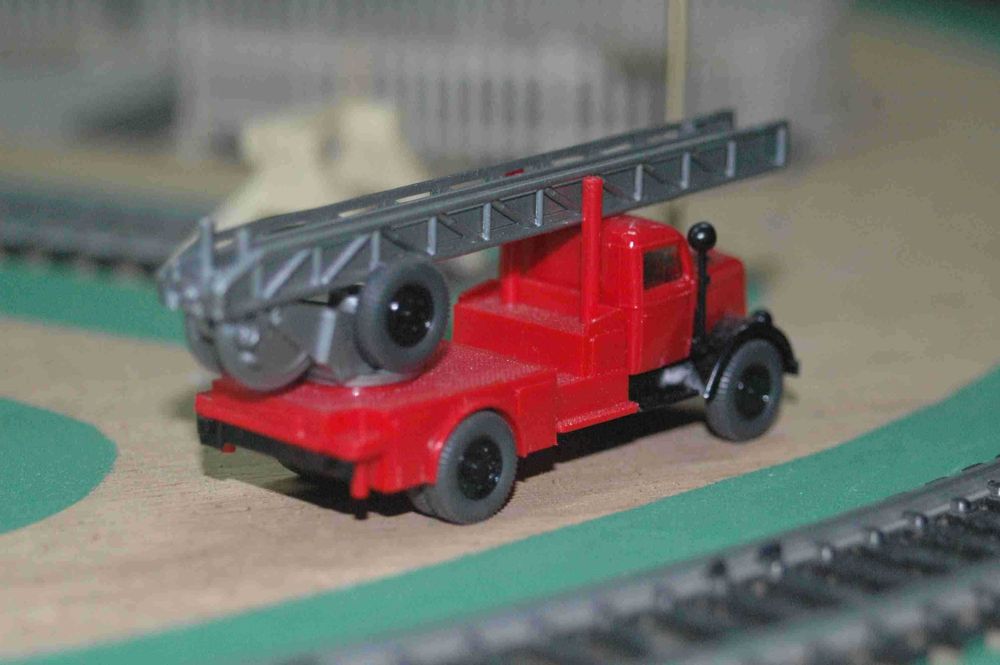 Bombeiros - Camião Auto escada Magirus HO