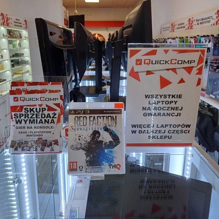 Gra PlayStation 3 PS3 Red Faction Armagedon Gwarancja 1 Rok QUICK-COMP