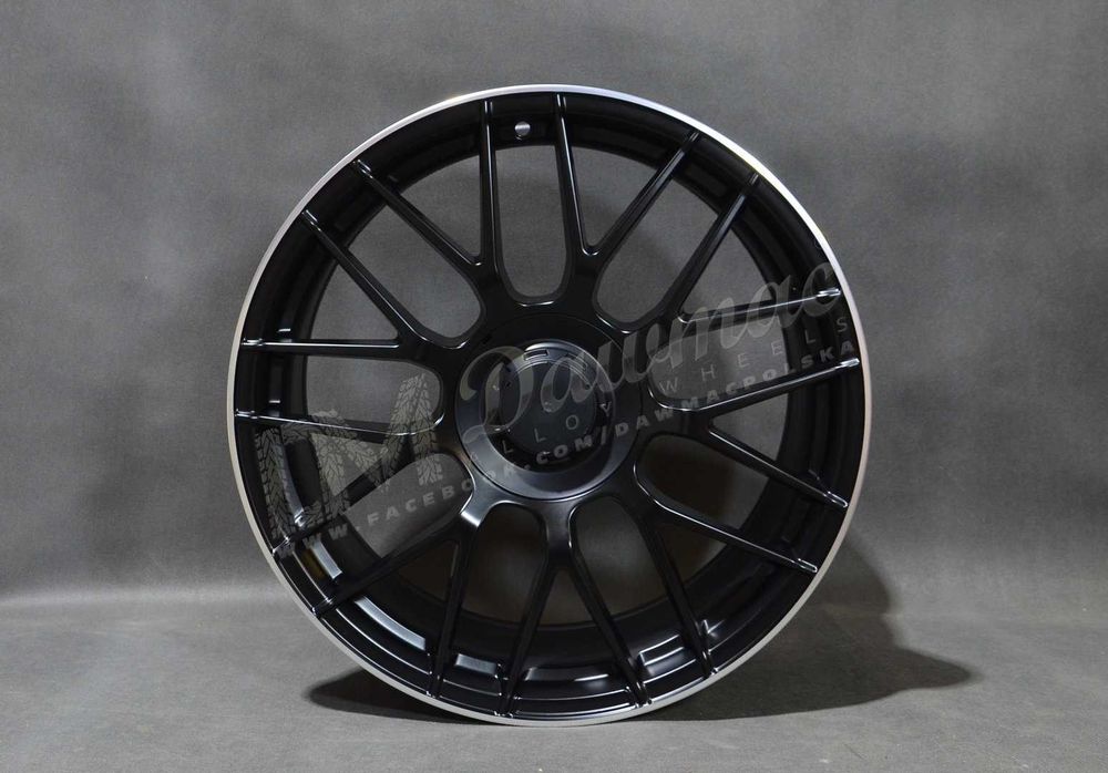Felgi aluminiowe DM17 18" 8J ET38 5x112 Matt Black Machined Lip
