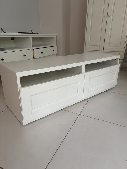 Szafka rtv Ikea Besta 120 x 38 biała