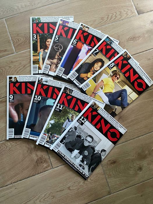 miesięcznik KINO 2019 x 9 szt zestaw