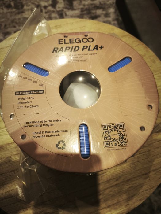 Filamento pla 1kg azul 3d