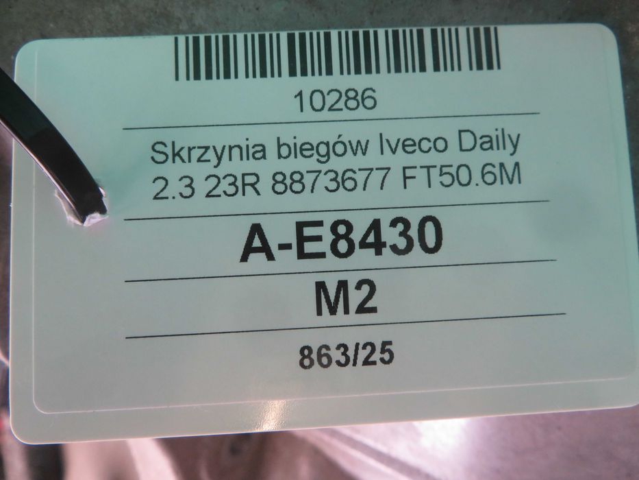 Iveco Daily 23r 2.3 hpi skrzynia biegów FT50.6M