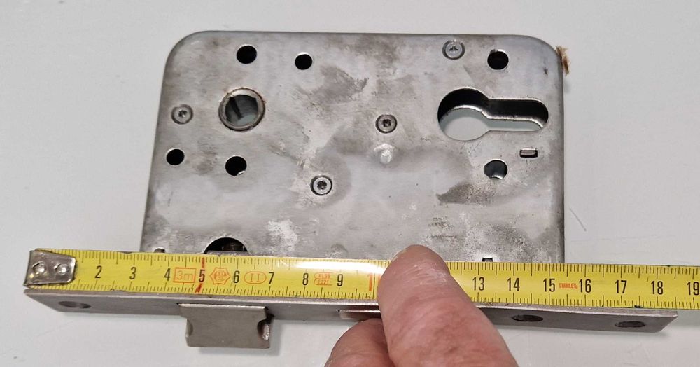 Fechadura Minimola 725 Inox com 2 canhões