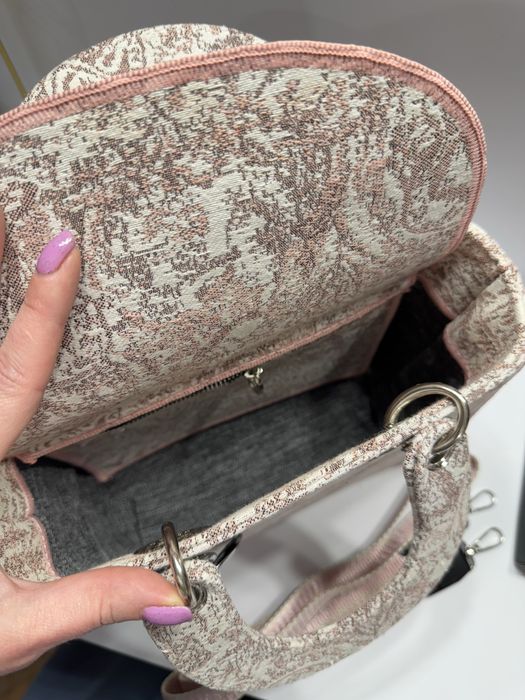 Torebka Christian Dior różowa