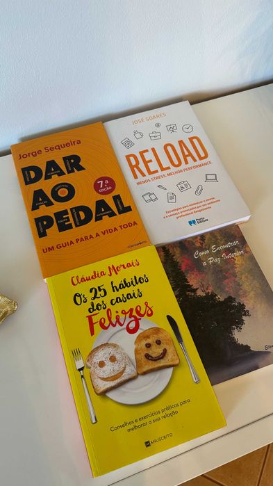 4 Livros - Conjunto de Livros Motivacionais
