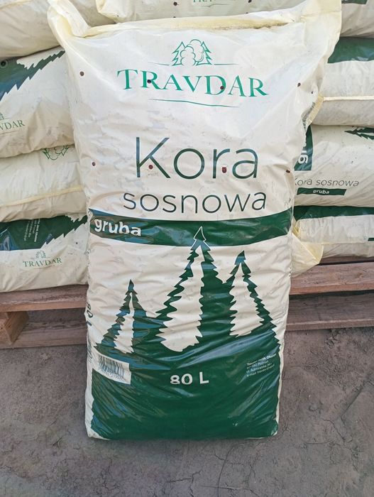 Kora kamienna, sosnowa, grys, otoczak, żwir, ziemia, kruszywo