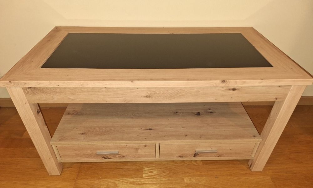 Mesa de Sala em madeira (carvalho)