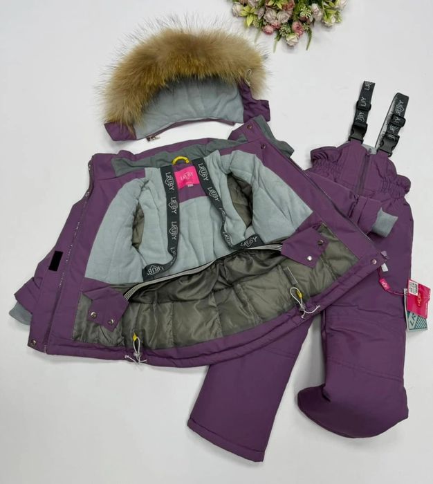 Зимовий теплий мембранний костюм 98, 104, 110, 116, 122