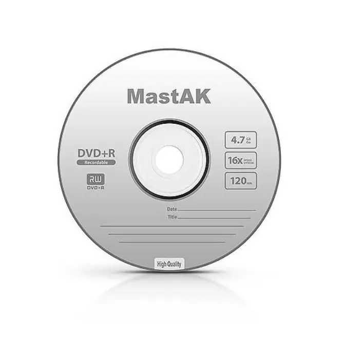 Диск MastAK DVD+R 4,7 Gb 16x 1 шт