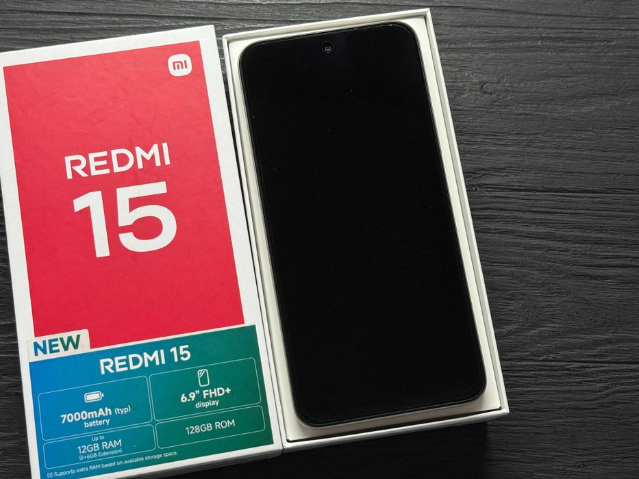 МАГАЗИН Xiaomi Redmi 15 6gb/128gb ГАРАНТИЯ/Trade-In/Oбмeн