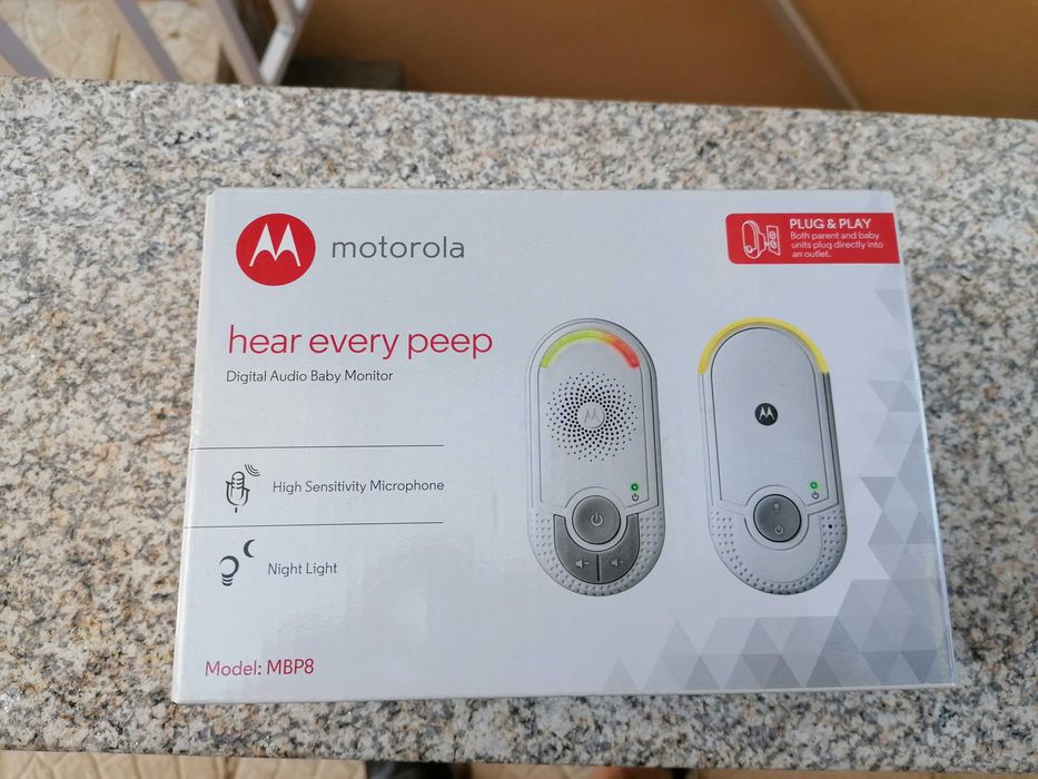 Monitor áudio para bebé