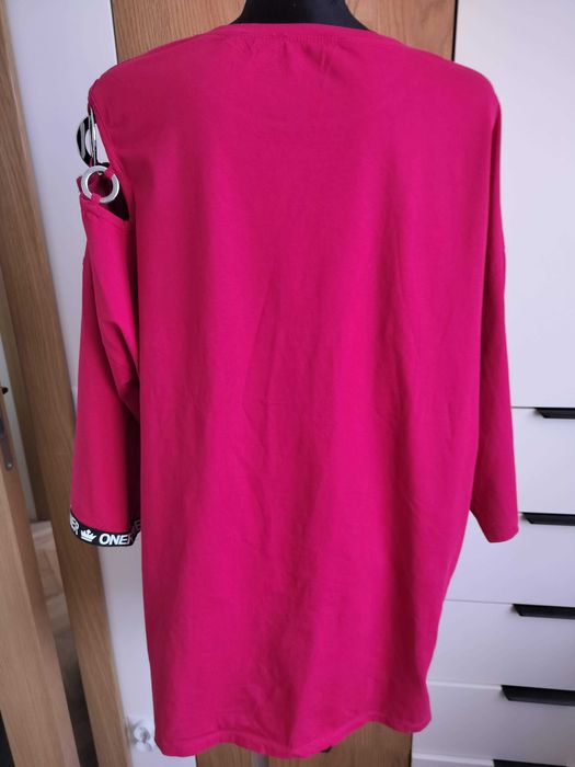 Bluza bluzka damska 46 turecka z klasą tył dłuższy Freestill lampas