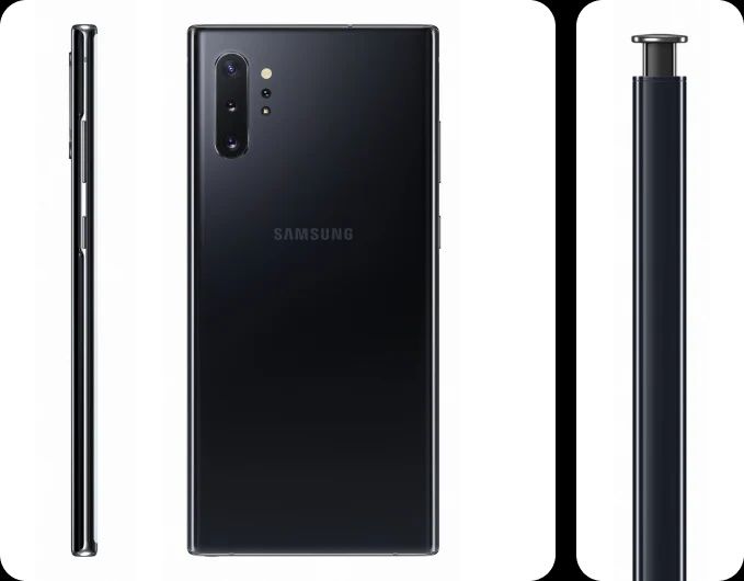 Флагманский смартфон Samsung Note 10 Plus 12/256GB, 1 sim, снепдреган